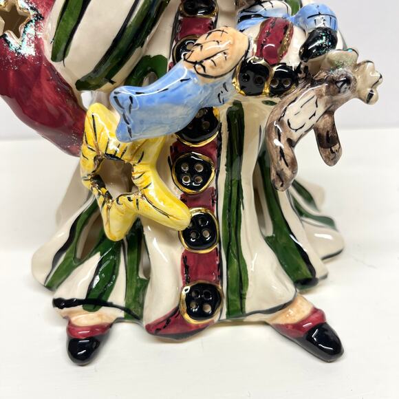 Blue Sky Clayworks Heather Goldminc Santa Tea Light - Picture 8 of 11